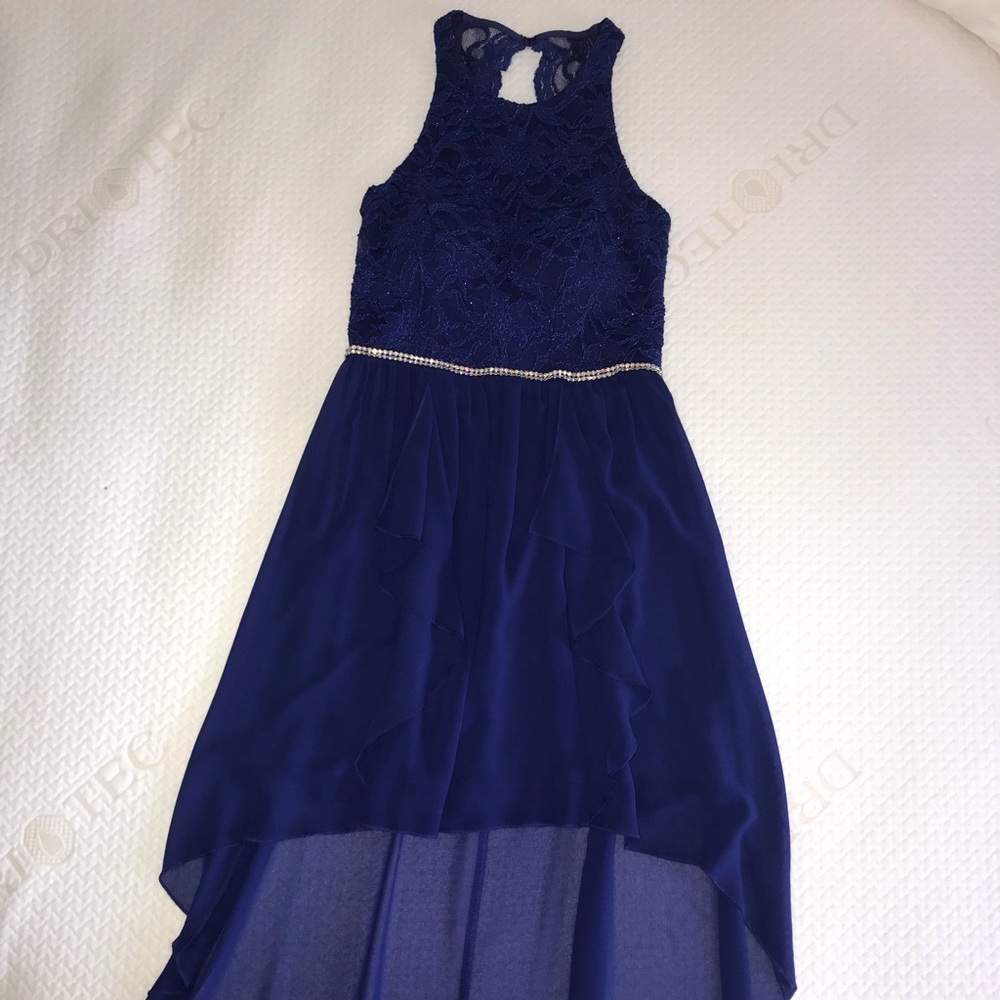 City Studio High Low Formal/Prom Dress Royal Blue Size 5
